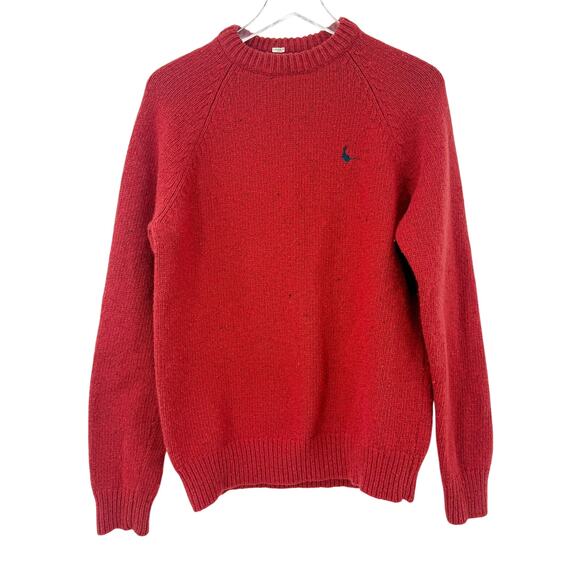 vintage Jack Wills Knitwear dark red Sweater men's XL pullover crewneck England - Picture 2 of 5